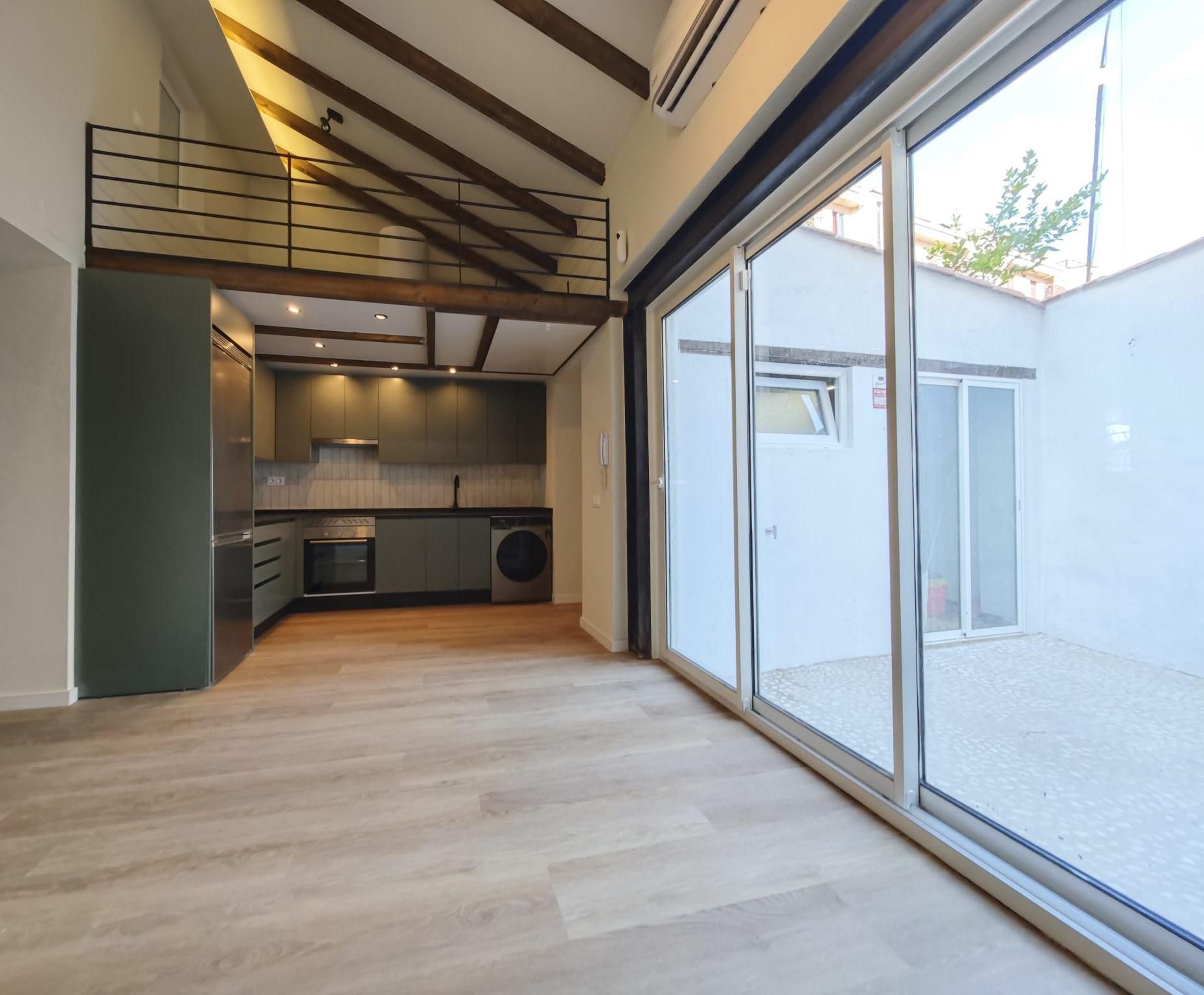 Kitchen of Single-family semi-detached for sale in  Madrid Capital  with Air Conditioner, Heating and Storage room