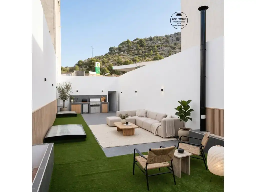 Terrace of Detached homes for sale in Benicasim / Benicàssim