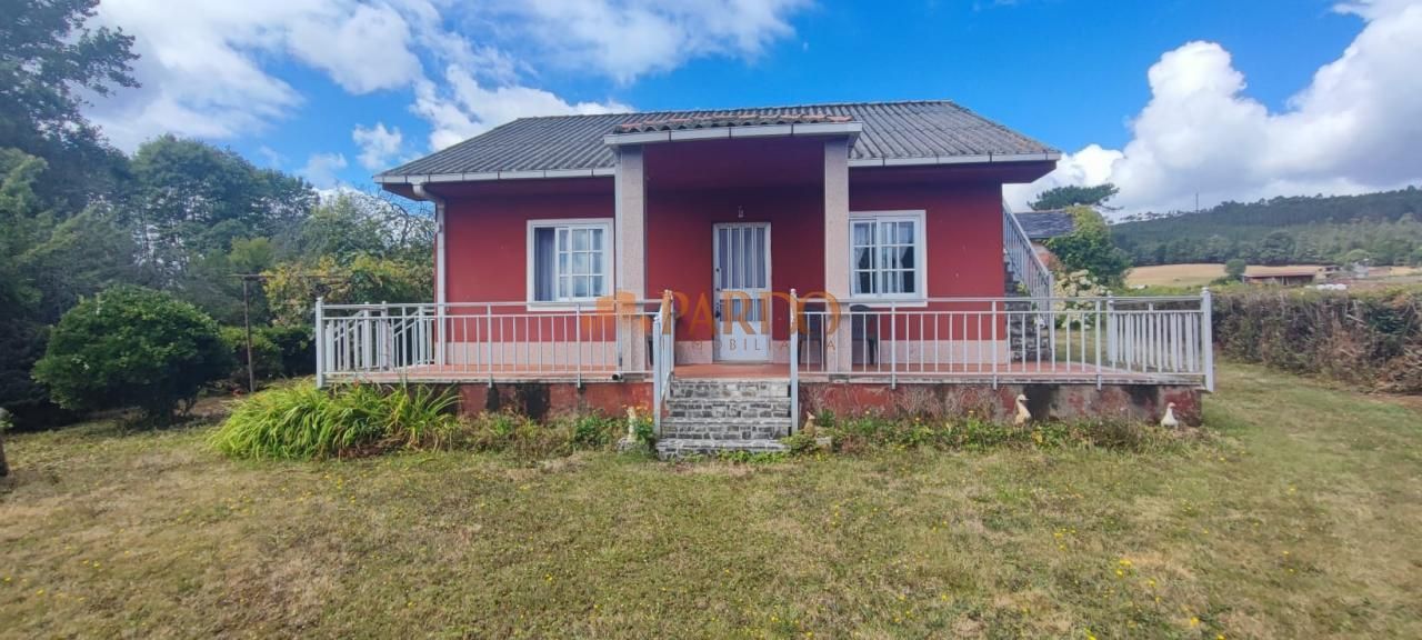 Exterior view of House or chalet for sale in As Pontes de García Rodríguez   with Private garden and Storage room