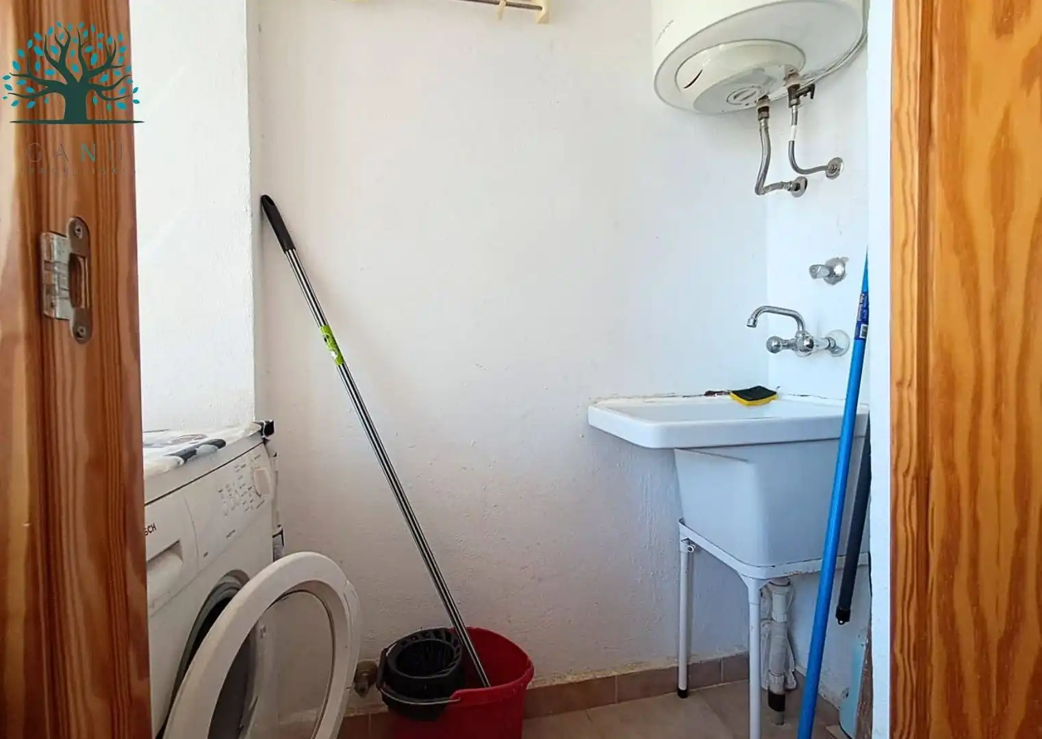 Baño de Apartamento en venta en Mazarrón con Terraza, Trastero y Amueblado