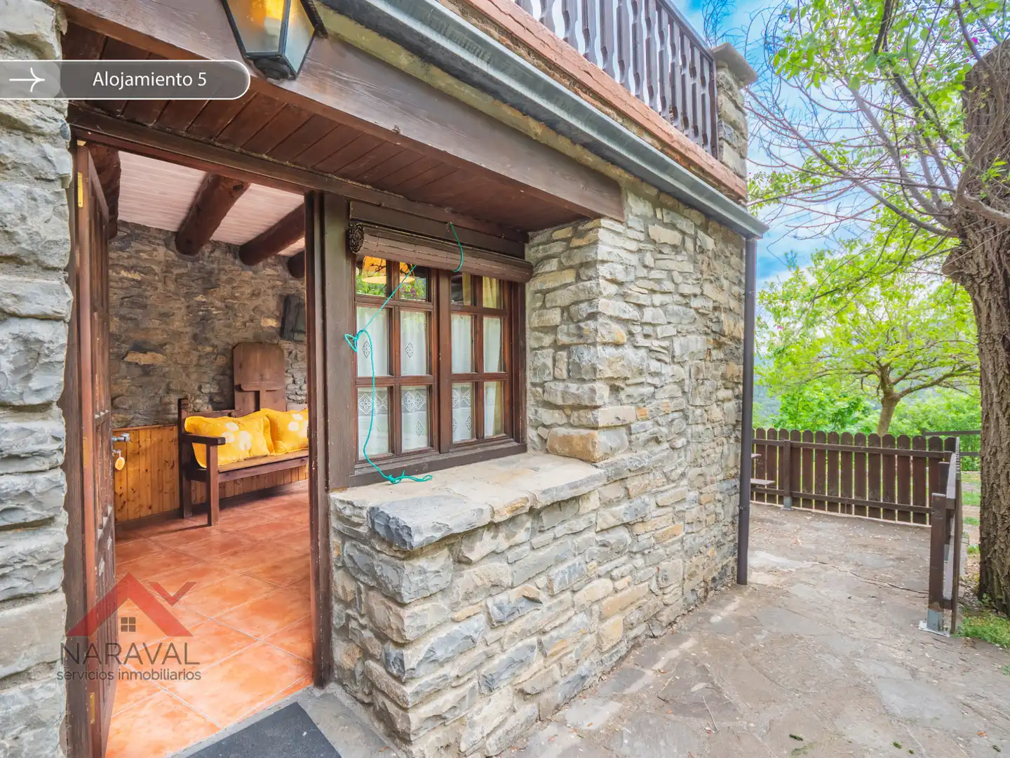 Terraza de Casa o chalet en venta en Fiscal con Aire acondicionado, Calefacción y Jardín privado
