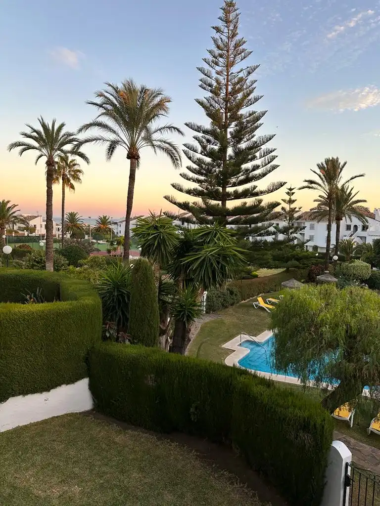 Garden of Apartments for rent in Marbella  with Air Conditioner, Terrace and Furnished