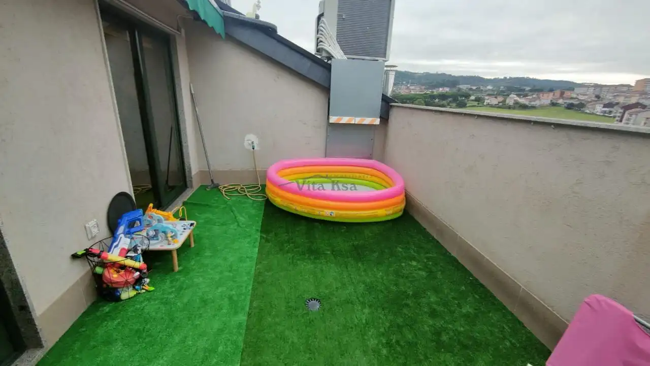 Terrassa de Dúplex en venda en Ourense Capital  amb Aire condicionat, Calefacció i Terrassa