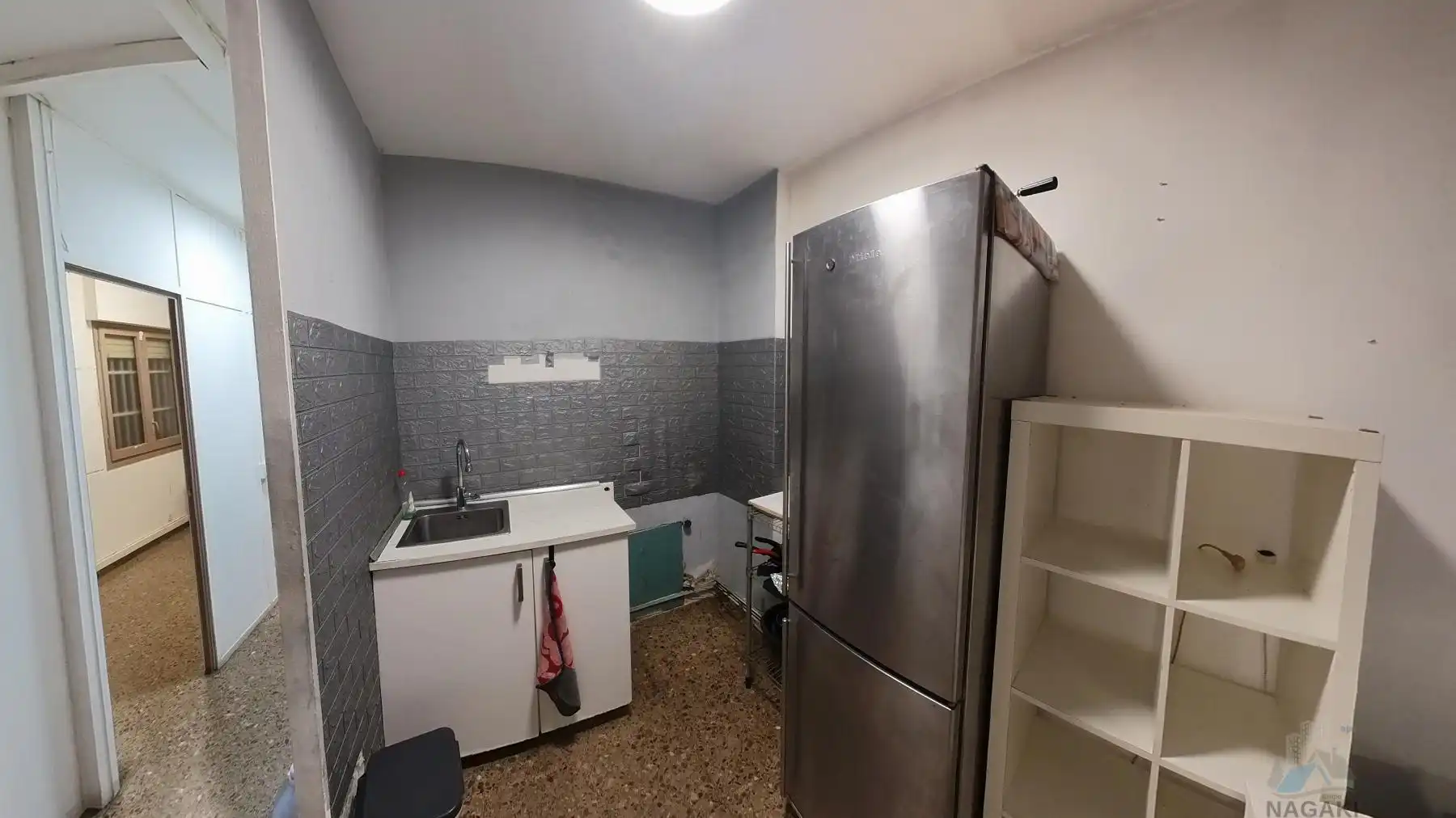 Küche von Wohnung zum Verkauf in Barcelona mit Balkon