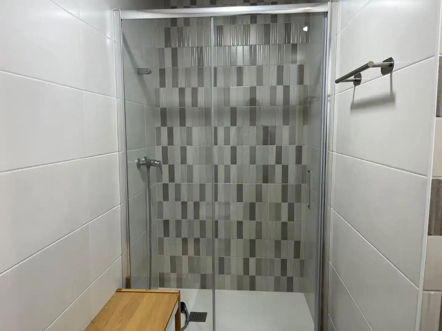 Badezimmer von Wohnung zur Miete in Segorbe mit Möbliert, Ofen und Waschmaschine