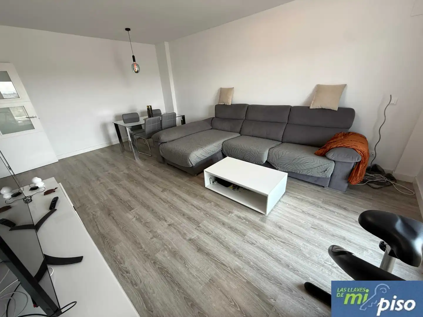 Wohnzimmer von Wohnung zum Verkauf in Valladolid mit Heizung, Privatgarten und Parkett