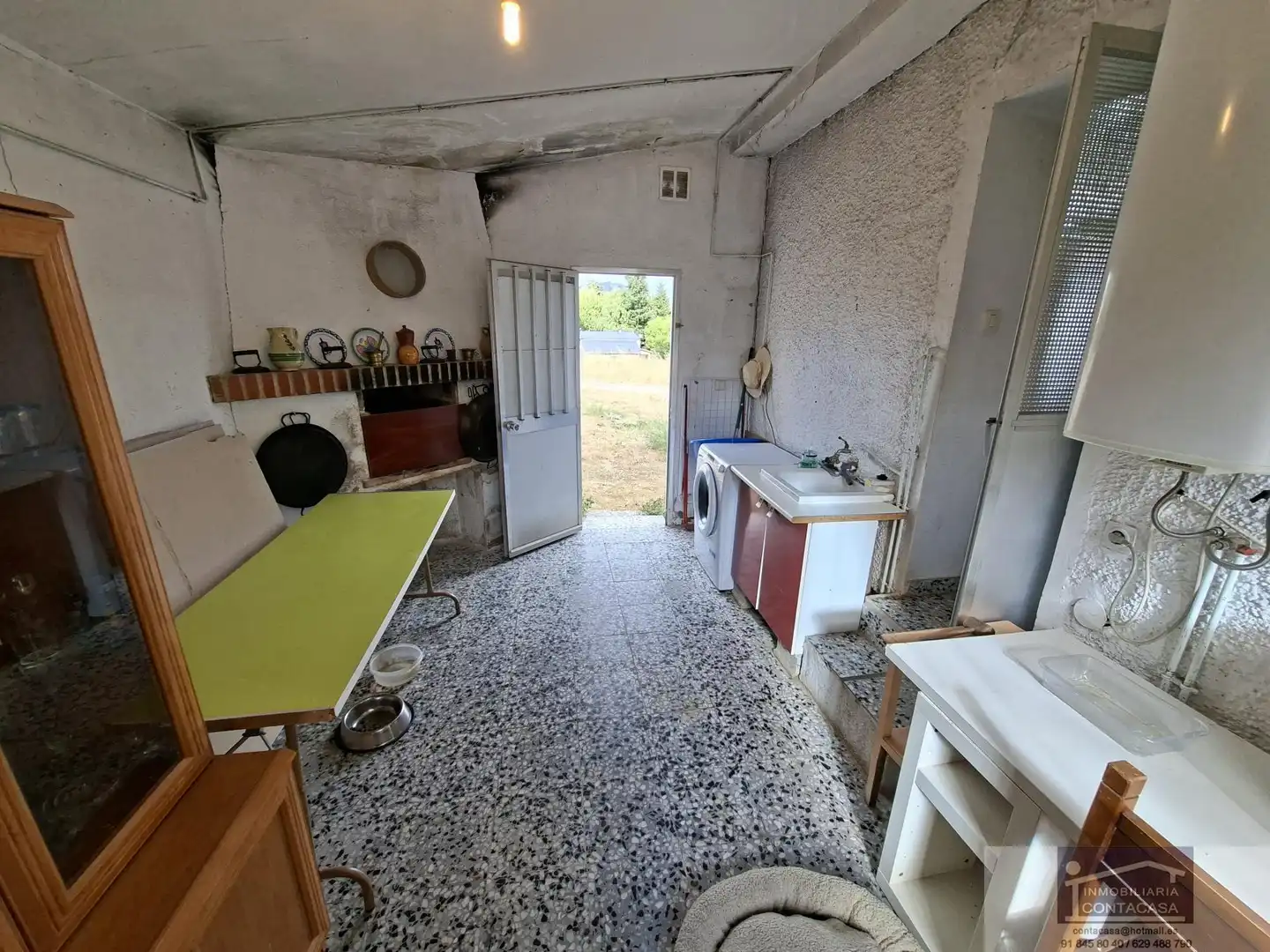 Cuina de Finca rústica en venda en Bustarviejo amb Calefacció i Terrassa