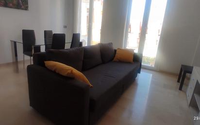 Living room of Flat to rent in Málaga Capital  with Air Conditioner and Furnished