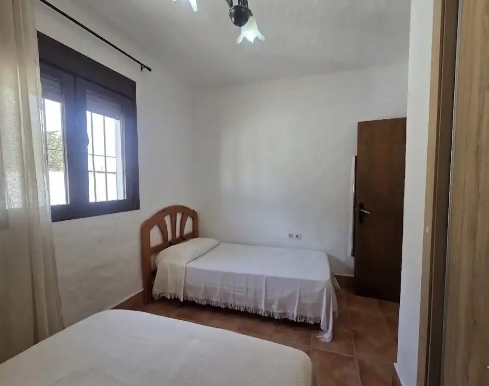 Dormitori de Casa o xalet de lloguer en Conil de la Frontera amb Aire condicionat, Jardí privat i Piscina