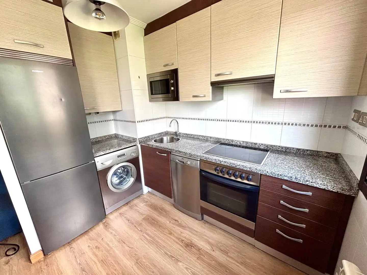 Kitchen of Apartments for sale in Gijón   with Heating, Parquet flooring and Storage room
