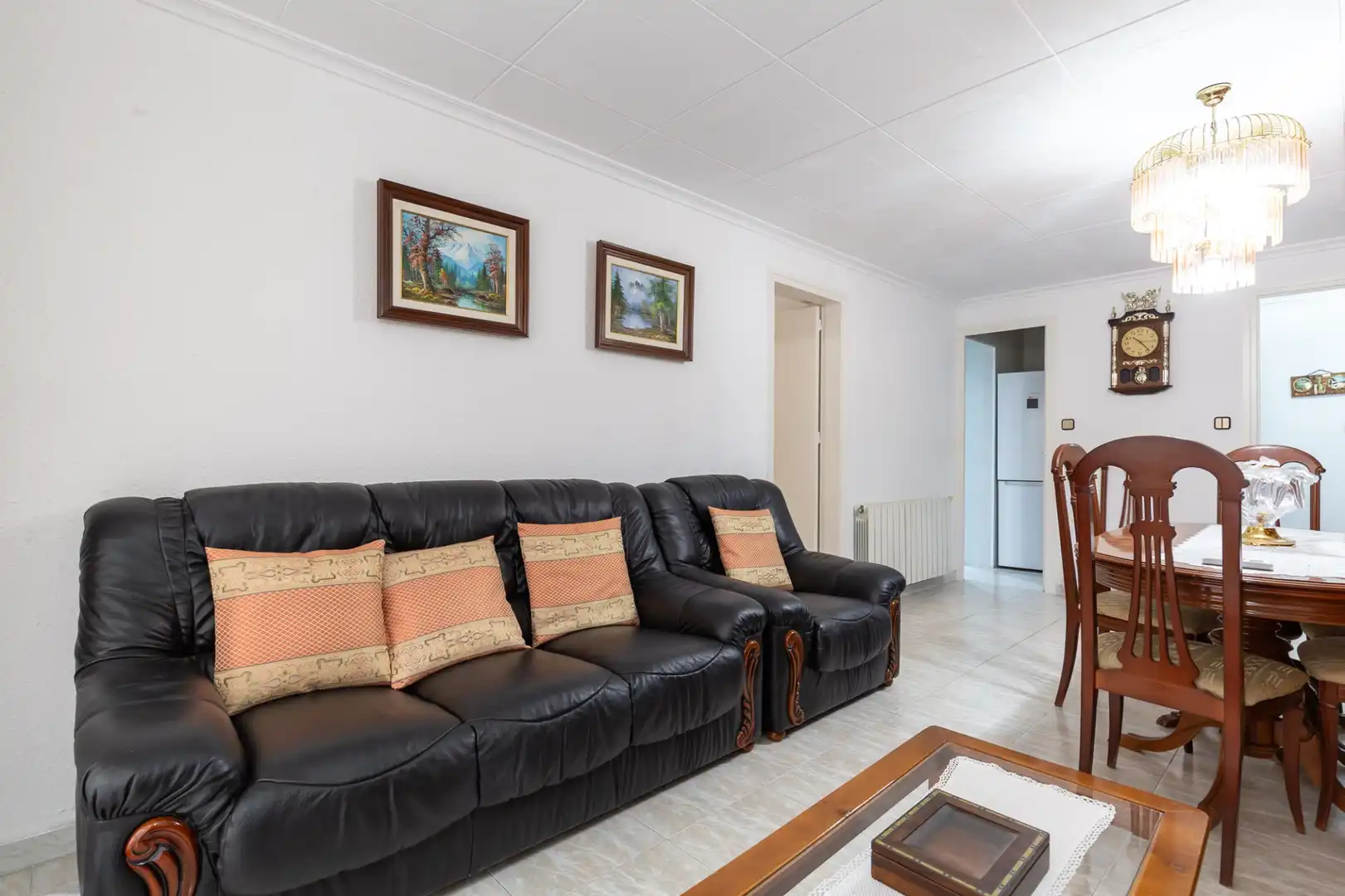 Living room of Flat for sale in Rubí  with Air Conditioner, Heating and Terrace