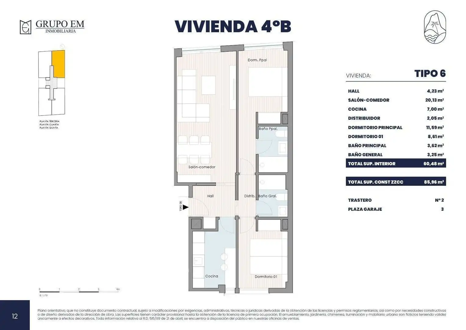 Apartamento en venta en Santa Cruz de la Palma