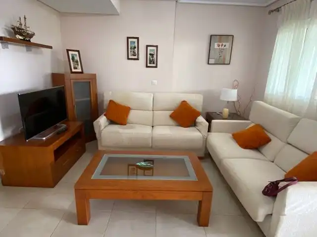 Sala d'estar de Planta baixa en venda en Torre-Pacheco amb Aire condicionat, Calefacció i Jardí privat