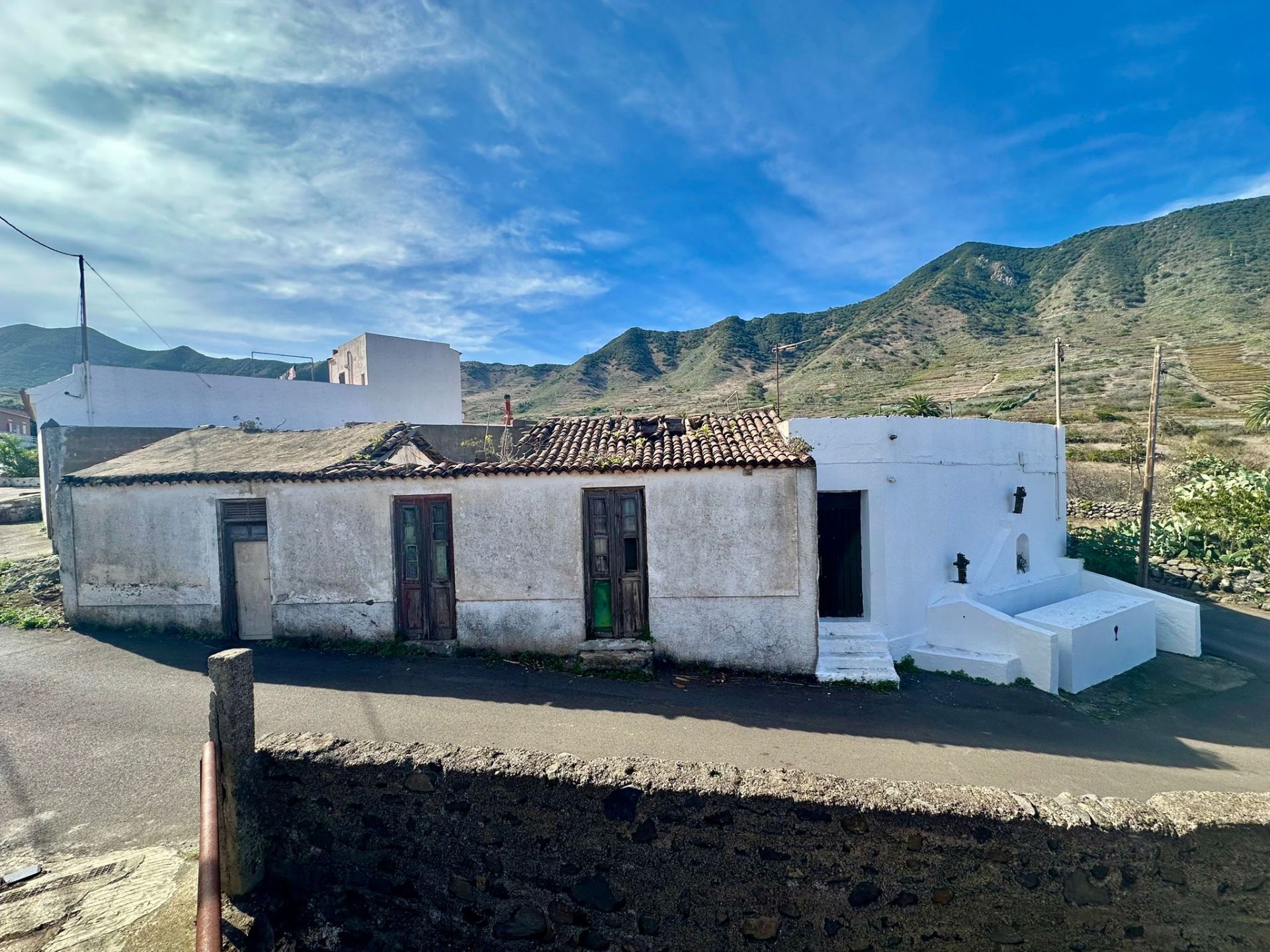 Vista exterior de Finca rústica en venda en Buenavista del Norte