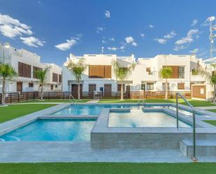 Exterior view of Planta baja for sale in Pilar de la Horadada  with Air Conditioner, Private garden and Terrace
