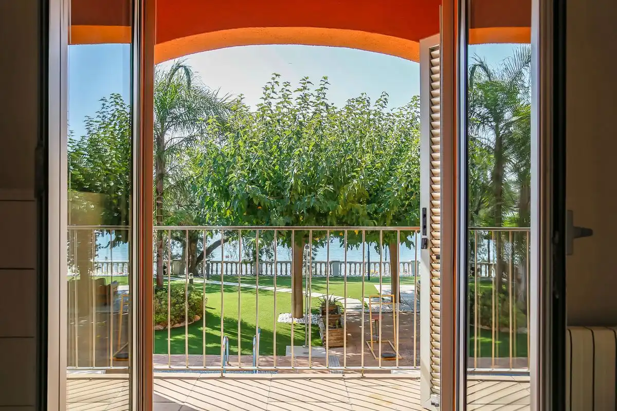 Terrassa de Casa o xalet de lloguer en Vilanova i la Geltrú amb Aire condicionat, Calefacció i Jardí privat