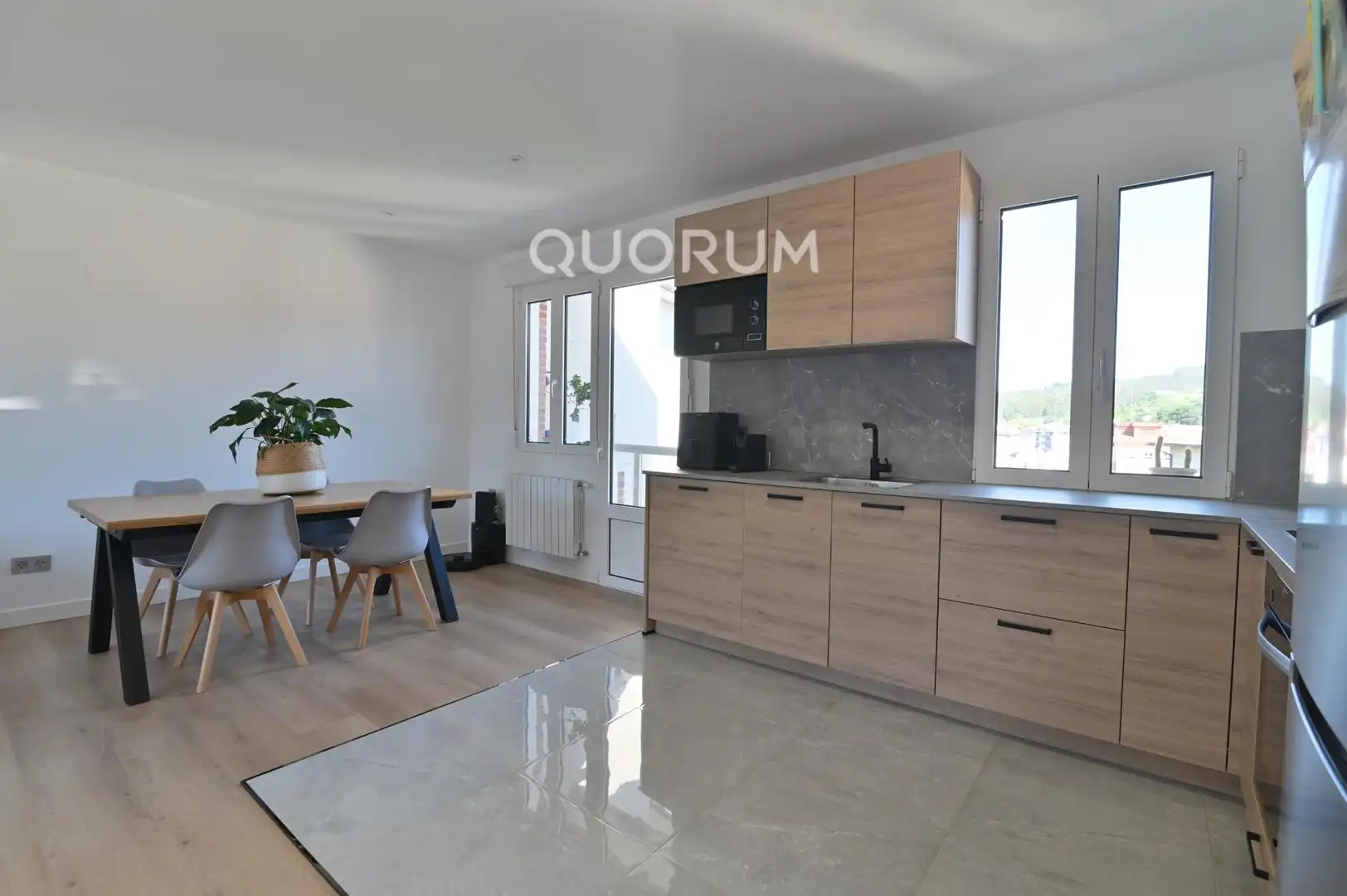 Küche von Wohnung zum Verkauf in Galdakao mit Heizung, Terrasse und Möbliert