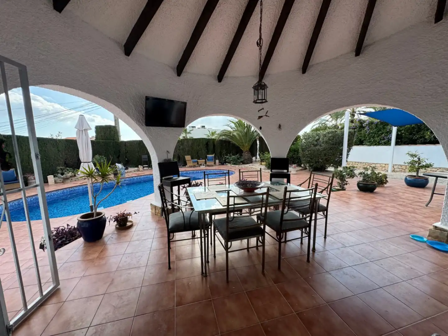 Terraza de Casa o chalet en venta en Benissa con Aire acondicionado, Terraza y Piscina