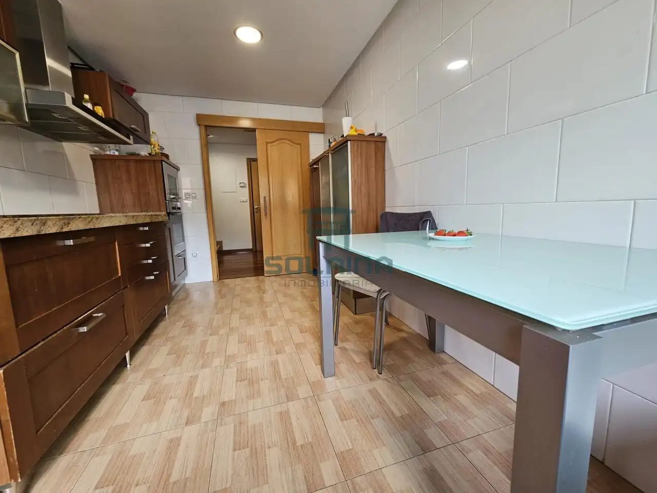 Kitchen of Duplexes for sale in Ourense Capital   with Air Conditioner and Heating