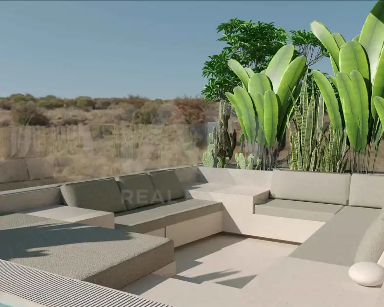 Terraza de Casa o chalet en venta en Adeje con Terraza y Piscina