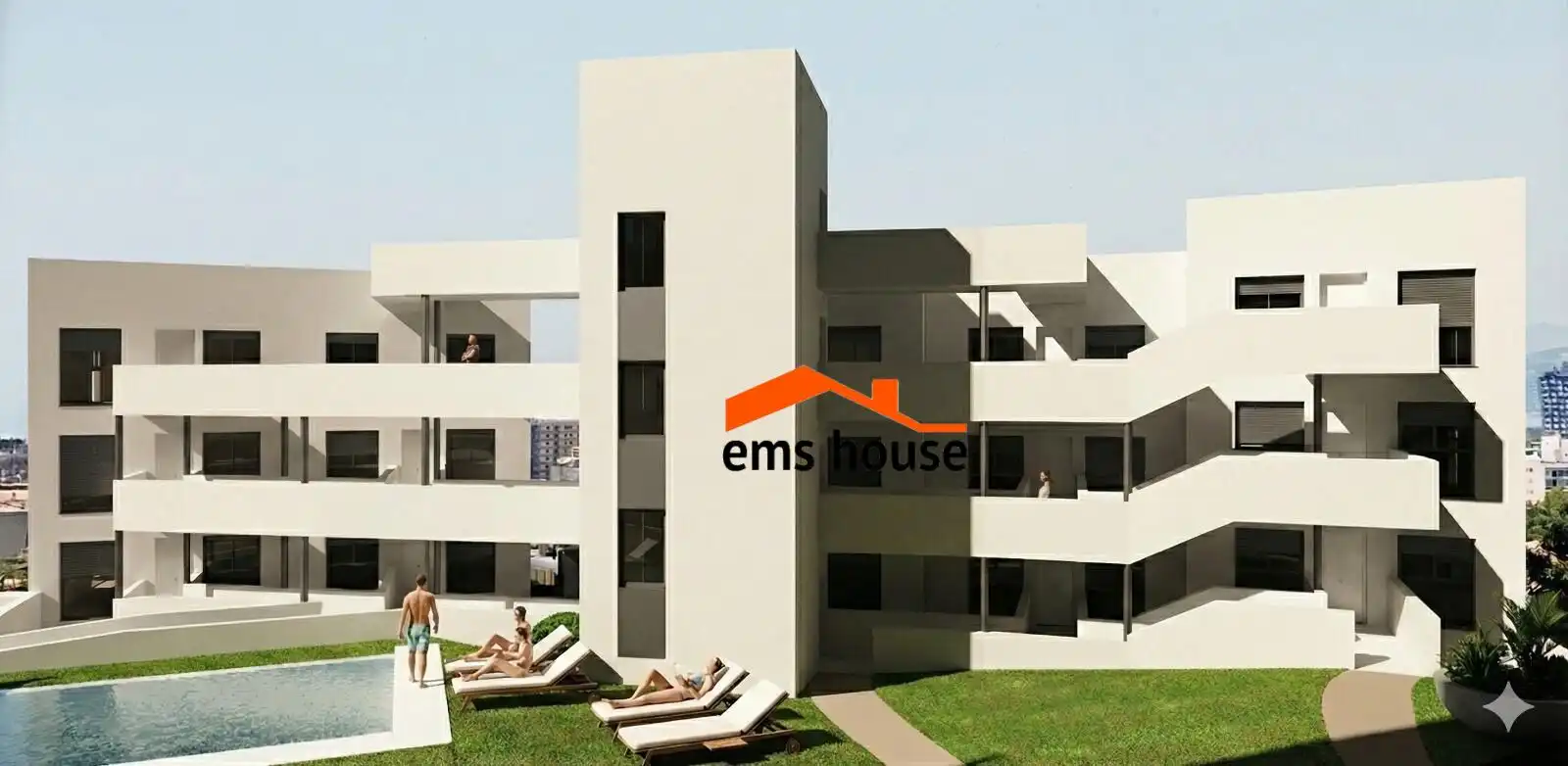 Vista exterior de Apartamento en venta en Palamós con Terraza y Piscina comunitaria
