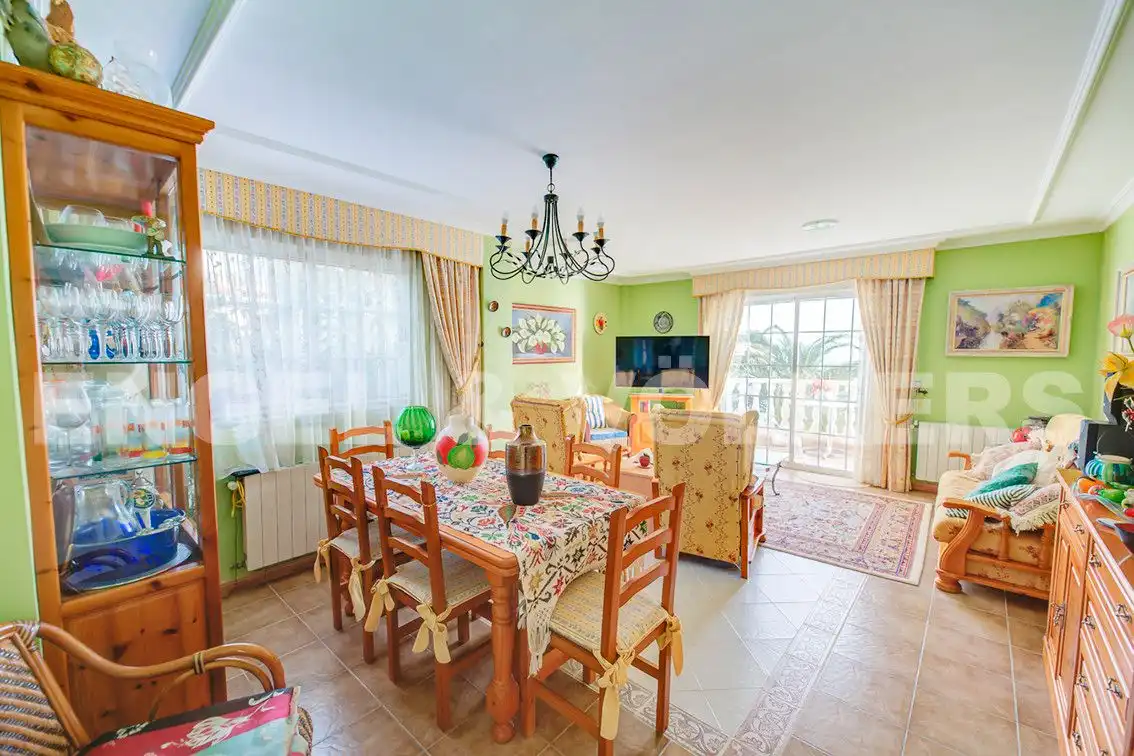 Dining room of Houses for sale in El Campello  with Air Conditioner, Private garden and Terrace