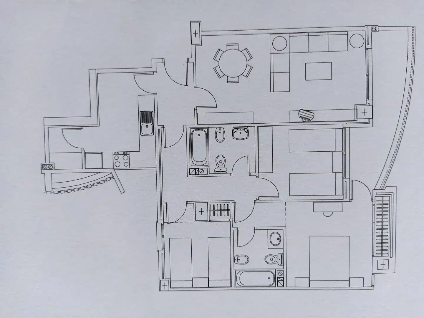 Wohnung zur Miete in  Sevilla Capital mit Klimaanlage und Schwimmbad