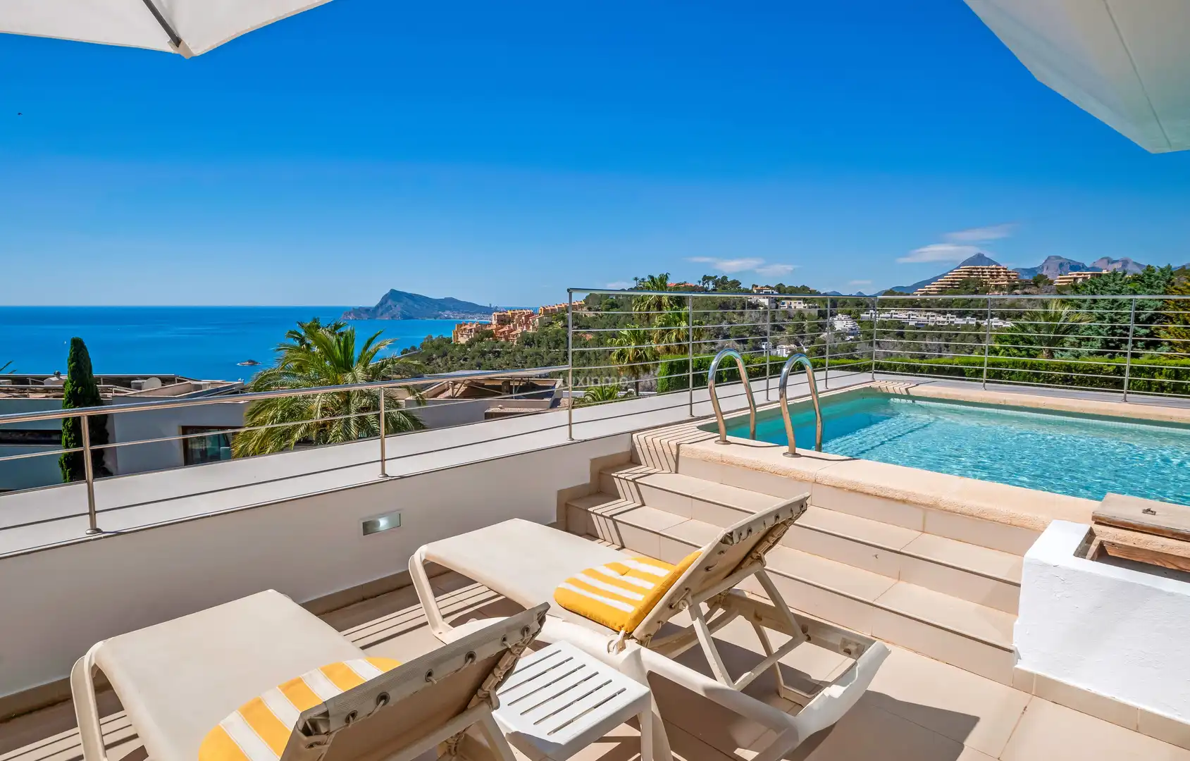 Terraza de Casa adosada en venta en Altea con Aire acondicionado, Jardín privado y Terraza