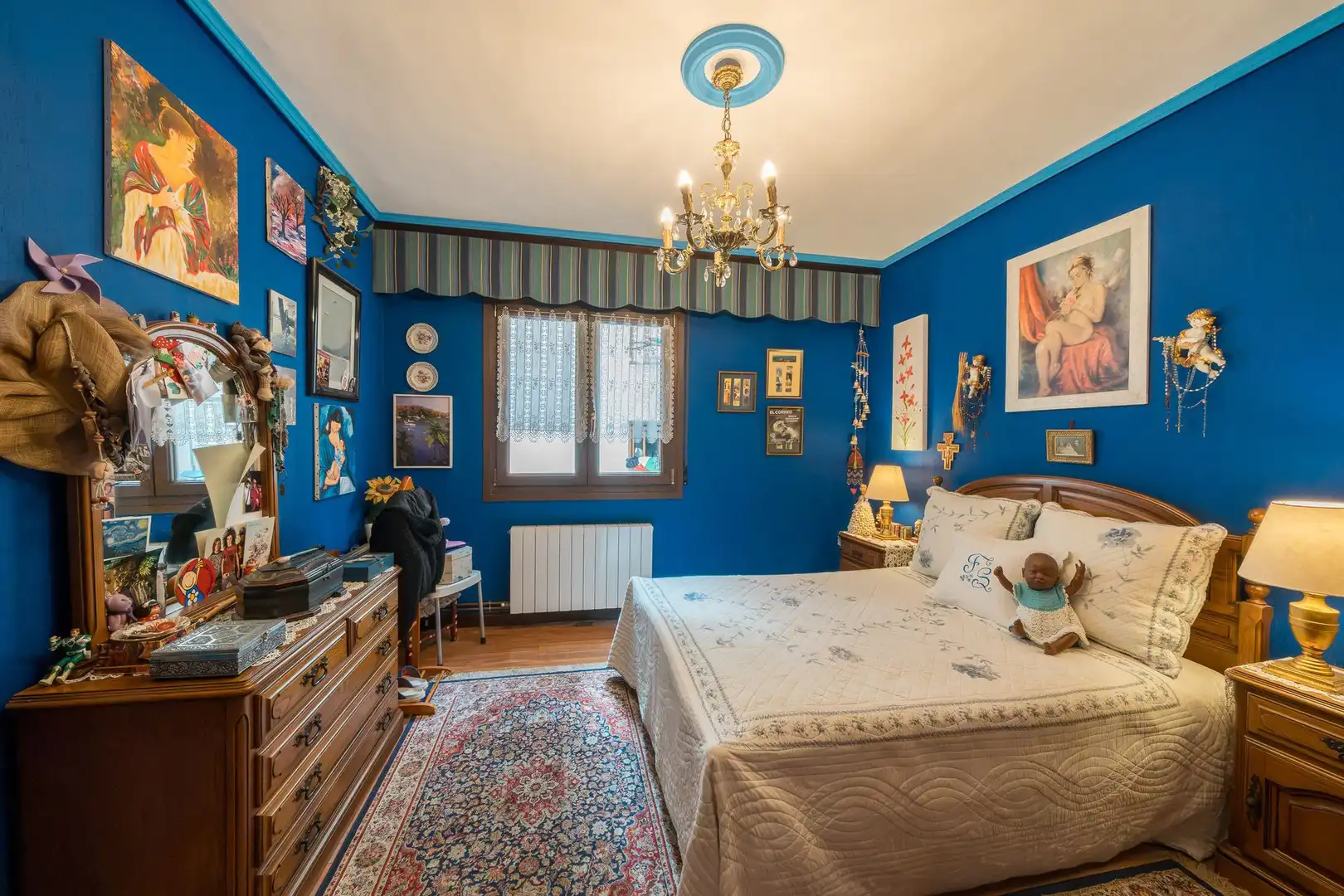 Bedroom of Flat for sale in Bilbao   with Heating and Balcony