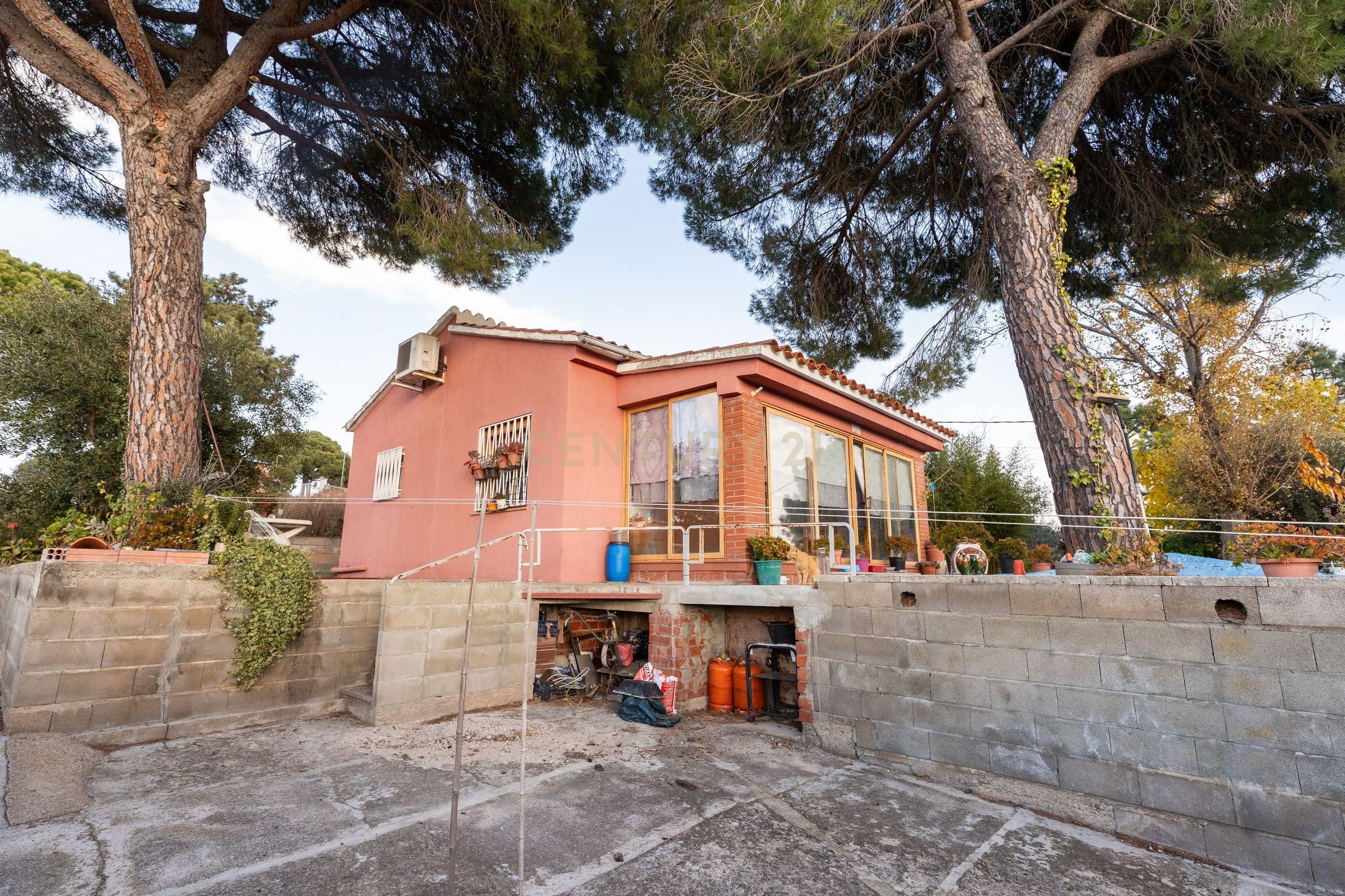 Exterior view of House or chalet for sale in Riudarenes  with Private garden, Storage room and Swimming Pool