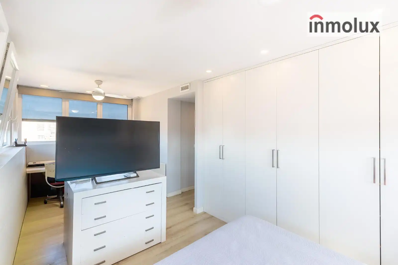 Schlafzimmer von Maisonette zur Miete in Alicante / Alacant mit Klimaanlage, Terrasse und Schwimmbad