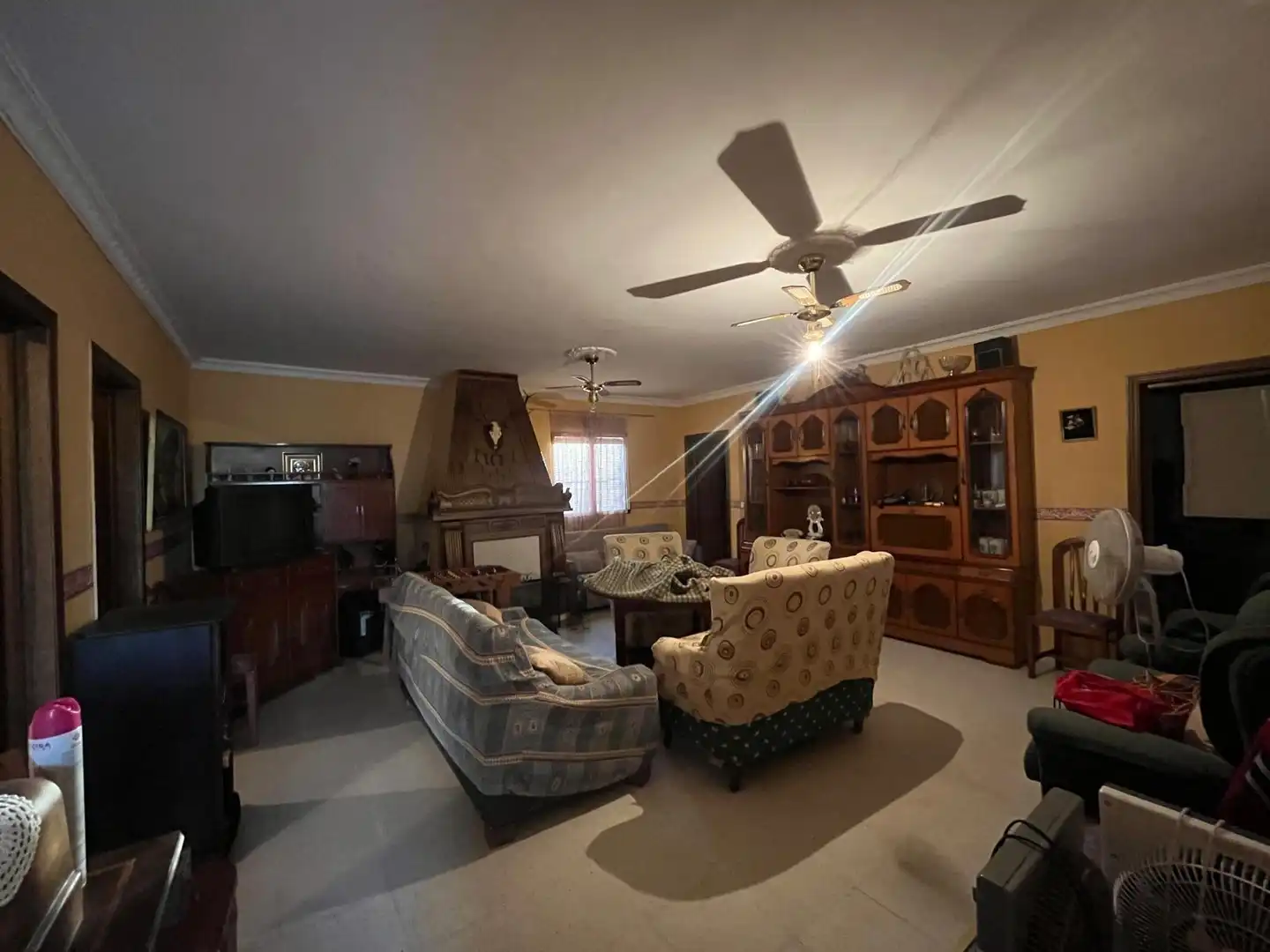Wohnzimmer von Haus oder Chalet zum Verkauf in Cáceres mit Terrasse, Schwimmbad und Möbliert