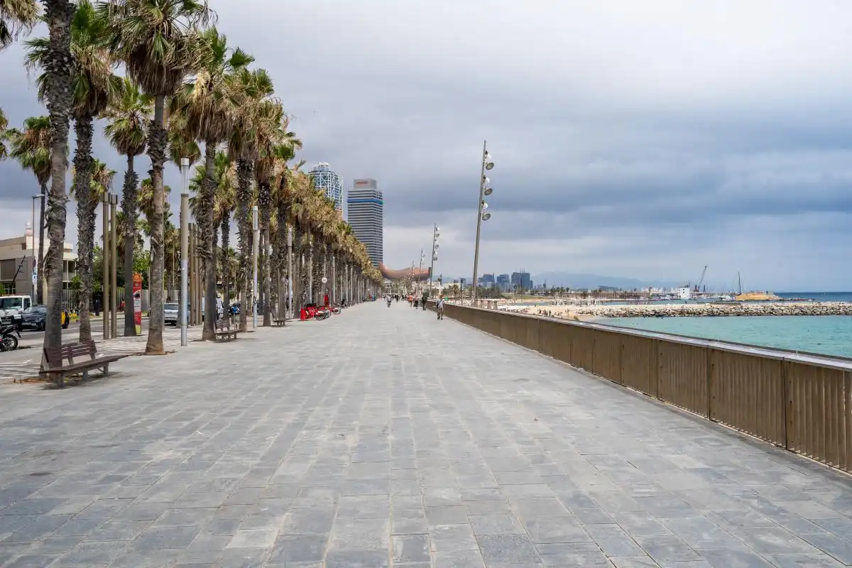 Vista exterior de Piso en venta en Barcelona con Aire acondicionado, Calefacción y Amueblado
