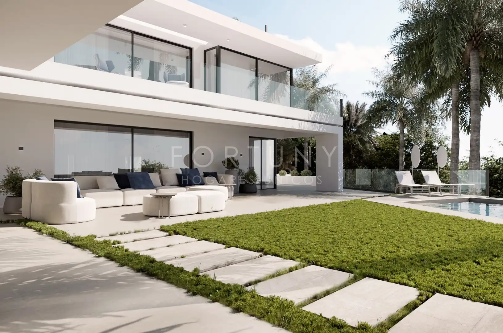 Terraza de Casa o chalet en venta en Marbella con Aire acondicionado, Calefacción y Jardín privado