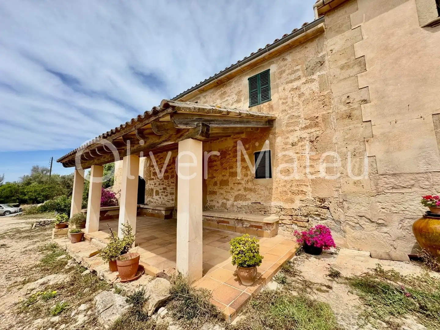 Vista exterior de Finca rústica en venda en Llucmajor amb Jardí privat i Terrassa