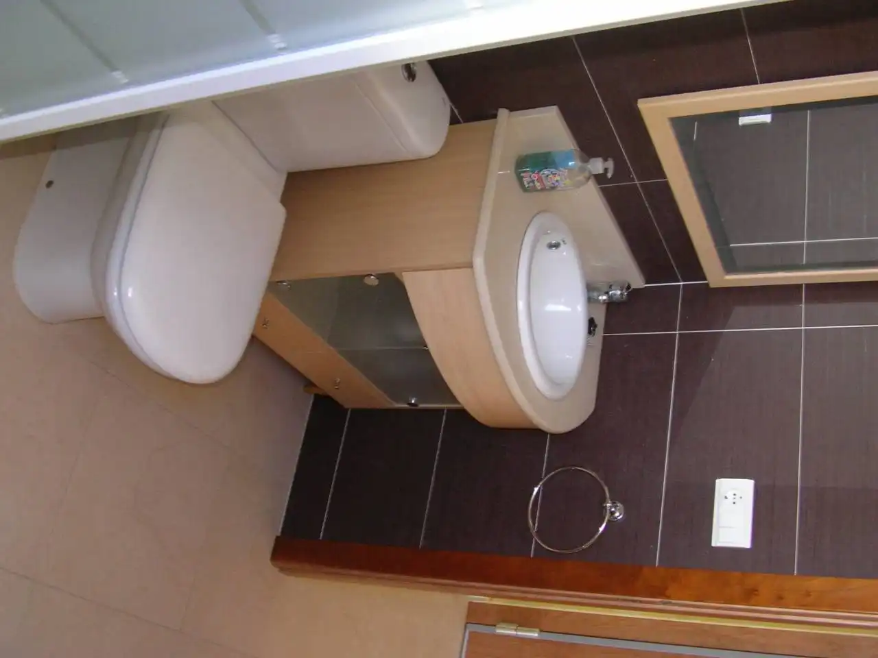 Bathroom of Flat for sale in Oropesa del Mar / Orpesa  with Air Conditioner, Terrace and Furnished