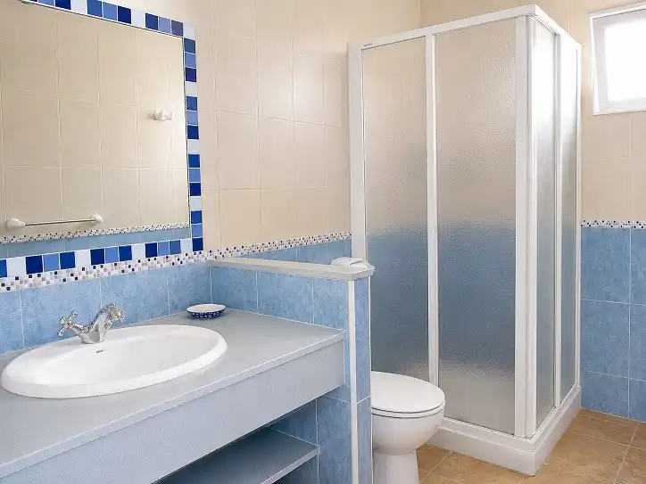 Badezimmer von Haus oder Chalet zur Miete in Peñíscola / Peníscola mit Privatgarten, Terrasse und Möbliert