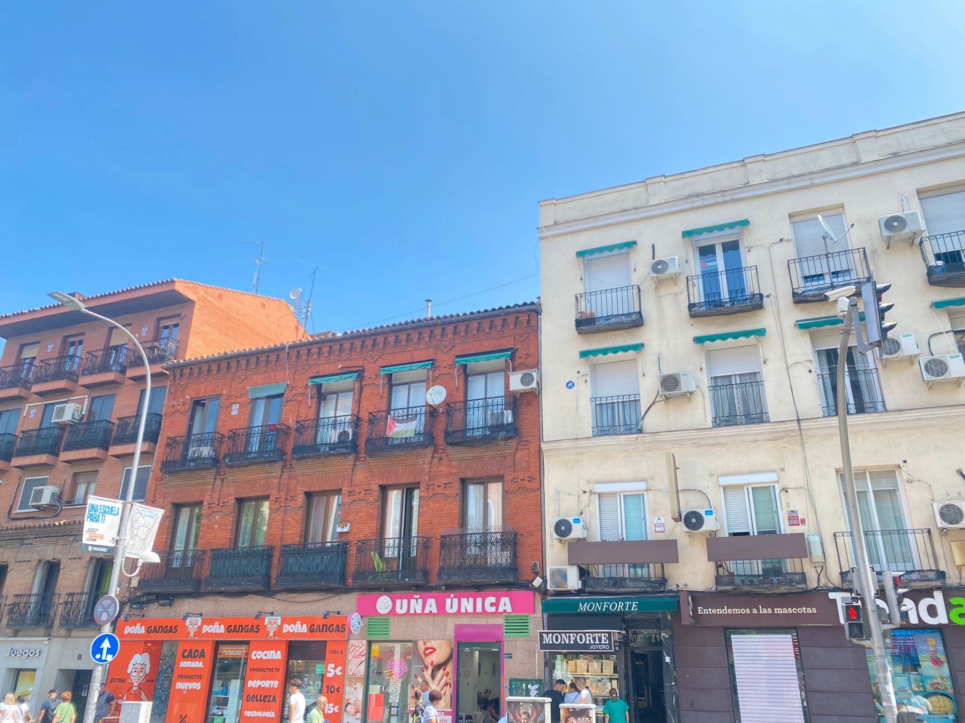 Exterior view of Flat for sale in  Madrid Capital  with Air Conditioner, Heating and Oven