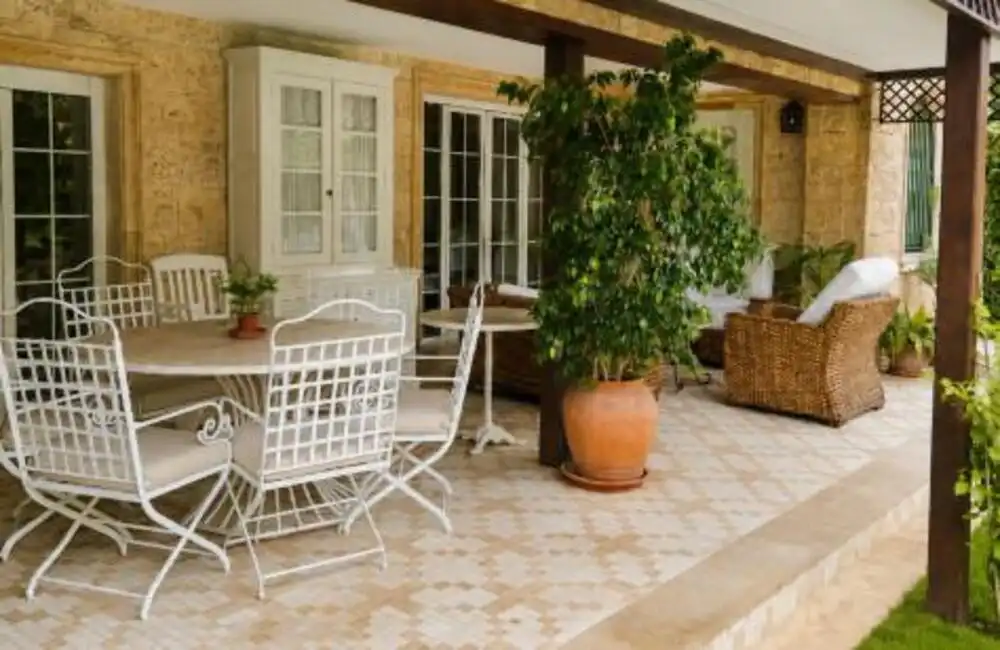 Terrace of Houses for rent in Nueva Andalucía
