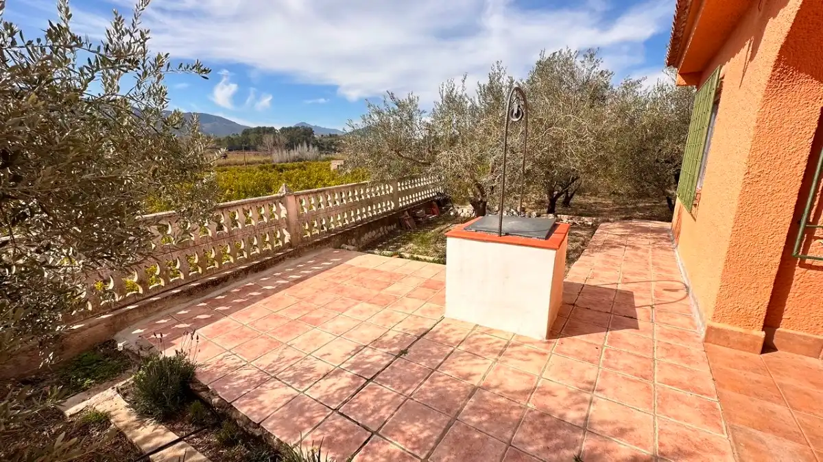 Terraza de Casa o chalet en venta en Benicolet