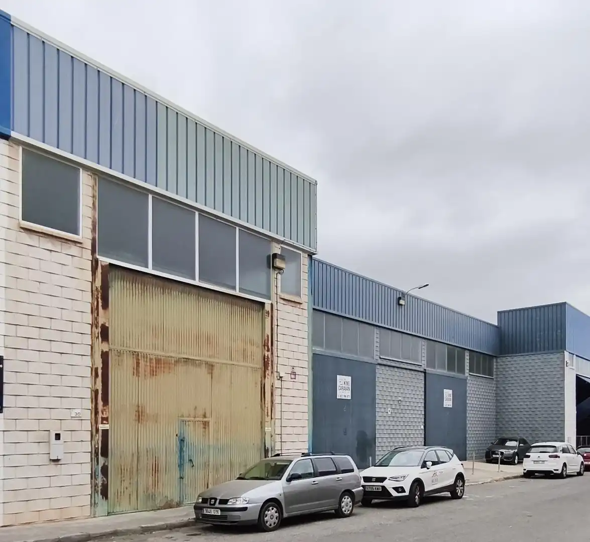 Exterior view of Industrial buildings for sale in Vícar