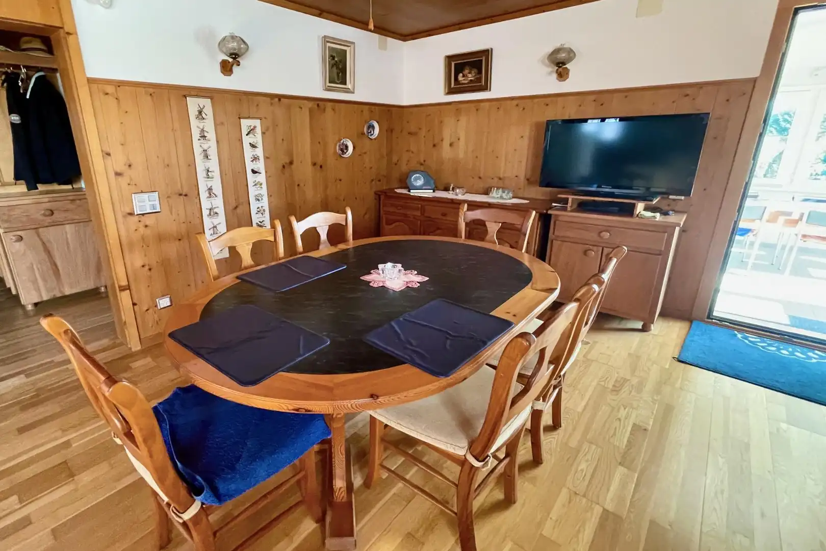 Comedor de Casa o chalet en venta en Camarles con Jardín privado, Piscina y Amueblado