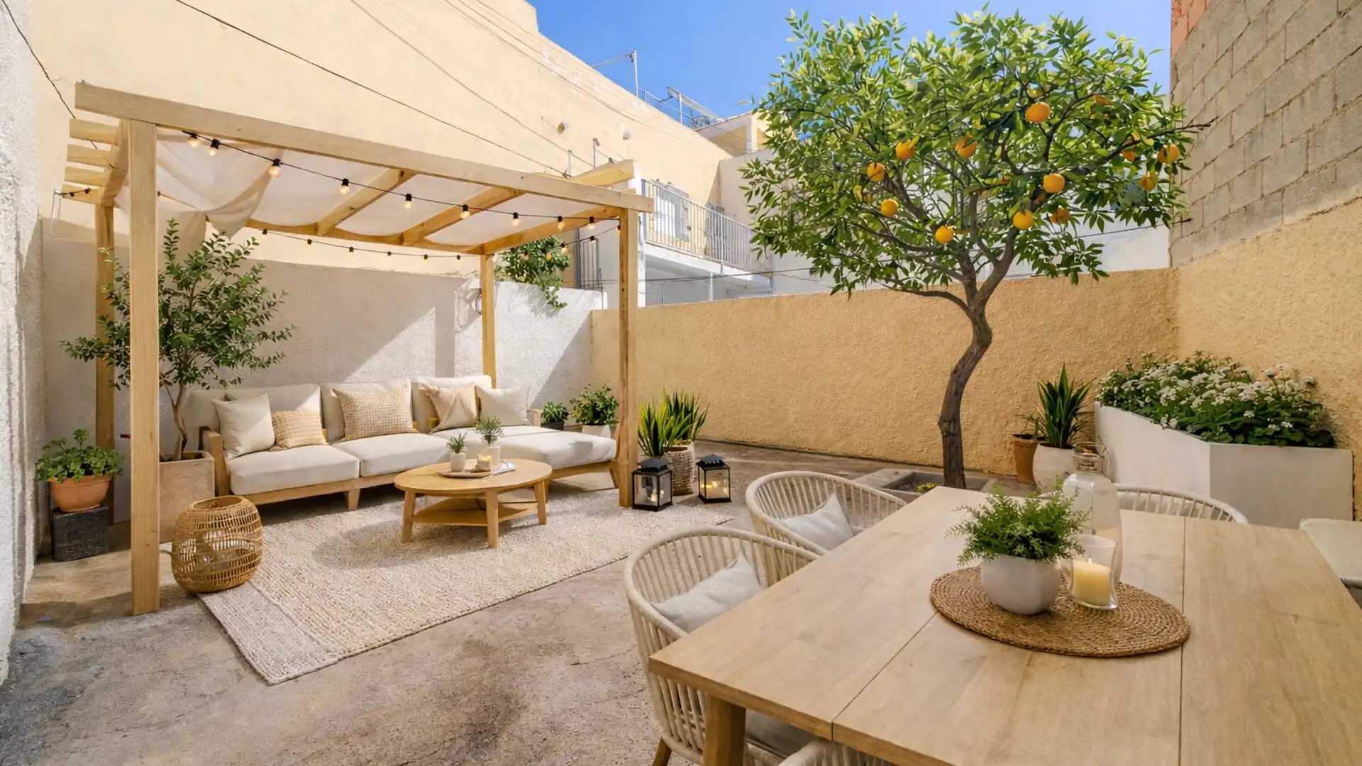 Terraza de Casa adosada en venta en El Ejido con Terraza