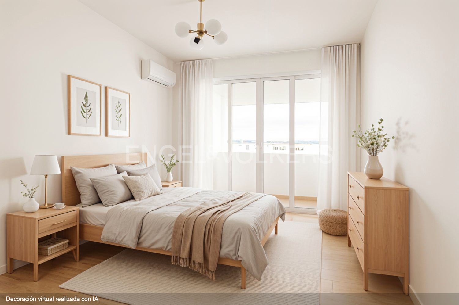 Dormitori de Apartament en venda en  Madrid Capital amb Calefacció i Terrassa