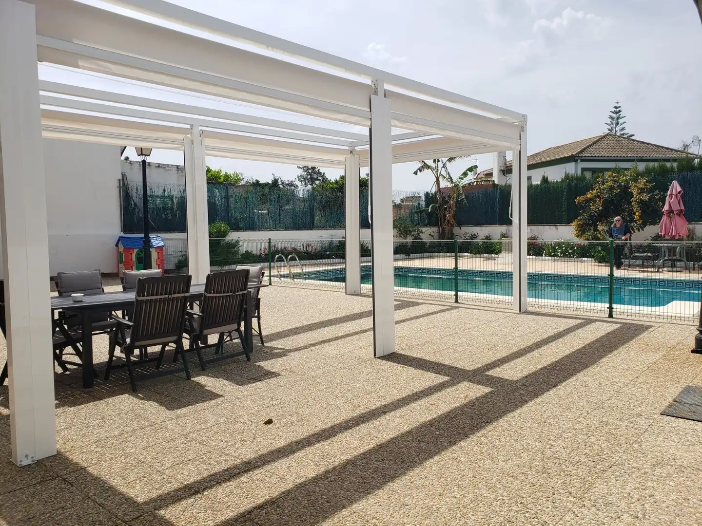 Terrasse von Haus oder Chalet zum Verkauf in Lepe mit Möbliert und Alarm