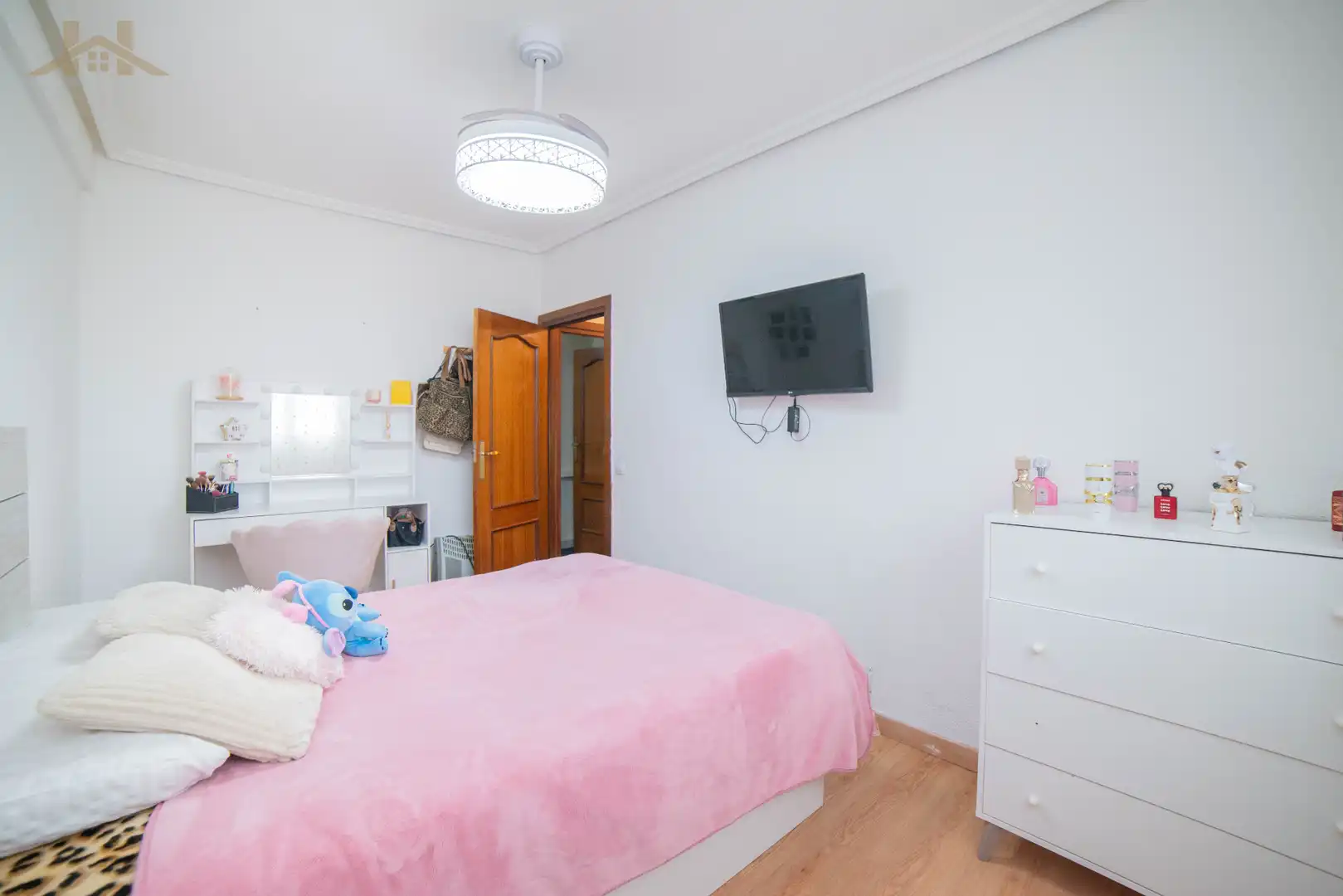 Schlafzimmer von Wohnung zum Verkauf in Ciempozuelos mit Klimaanlage und Terrasse