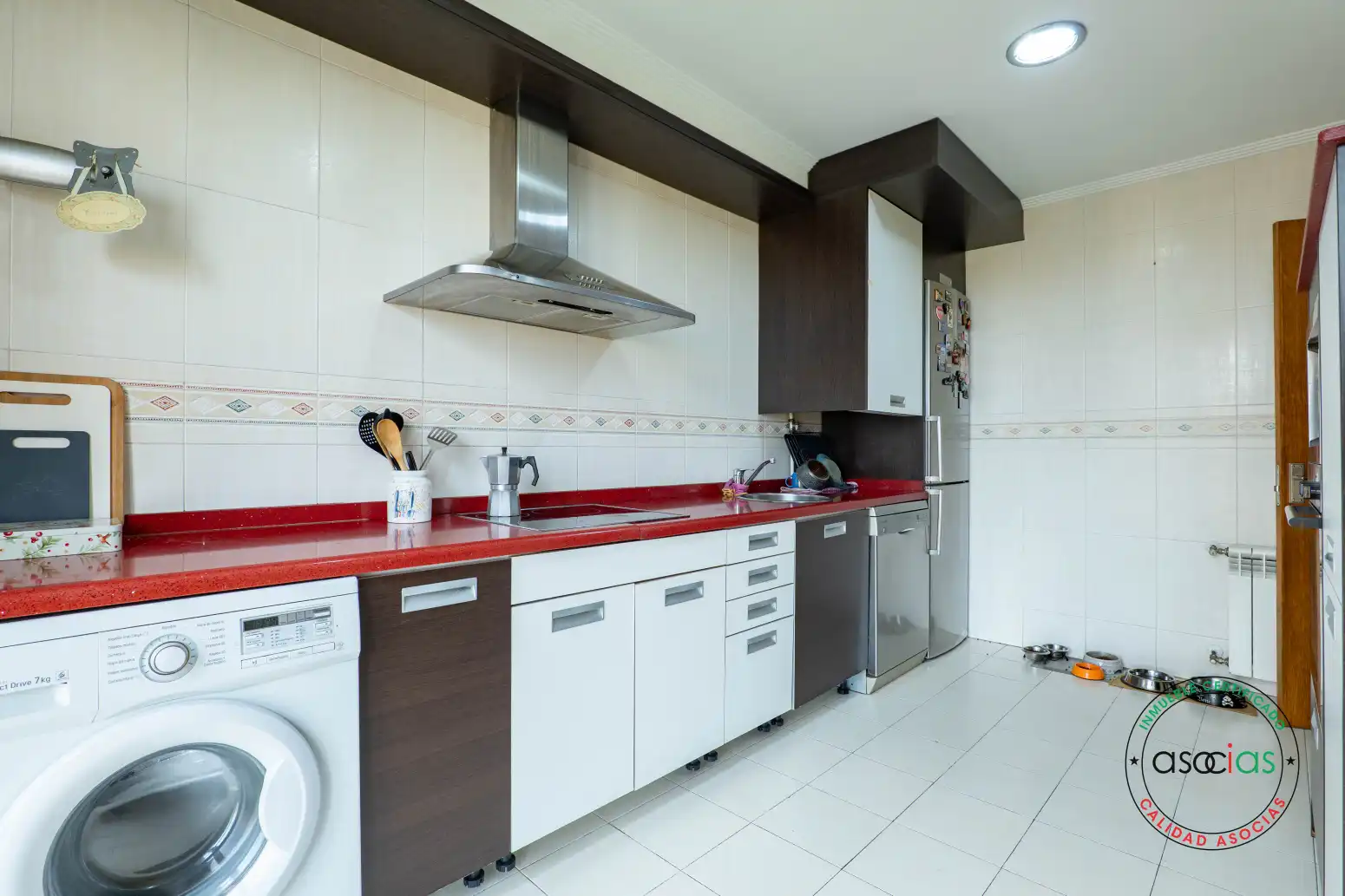 Cocina de Piso en venta en Gijón  con Calefacción, Parquet y Trastero