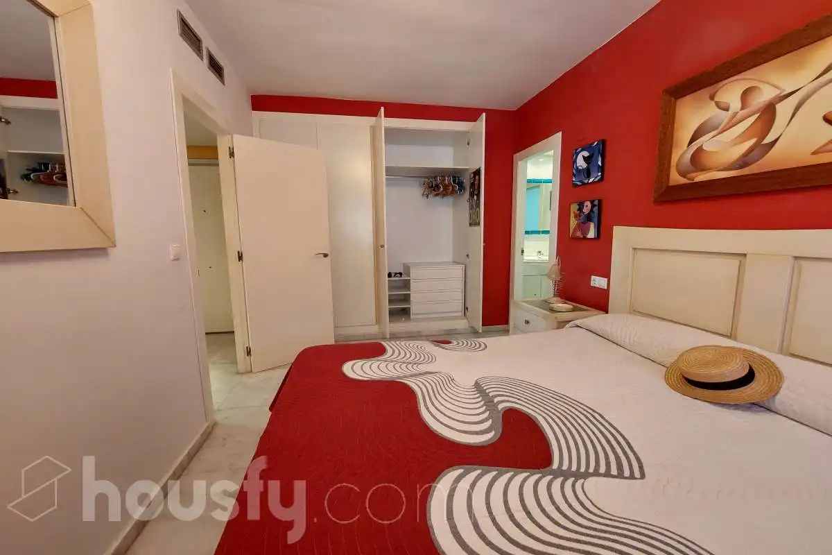 Dormitori de Pis en venda en Villajoyosa / La Vila Joiosa amb Aire condicionat, Jardí privat i Terrassa