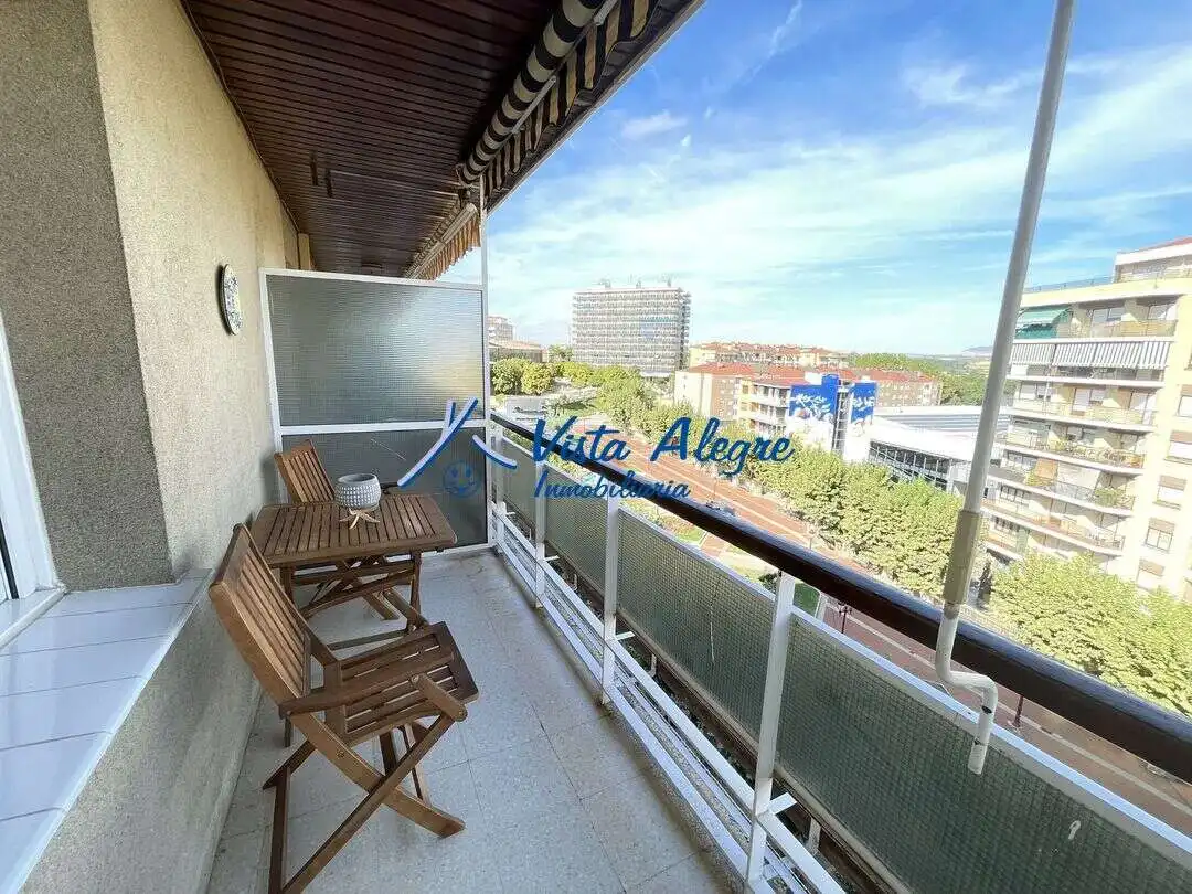 Terrasse von Wohnung zum Verkauf in Haro mit Klimaanlage, Heizung und Parkett
