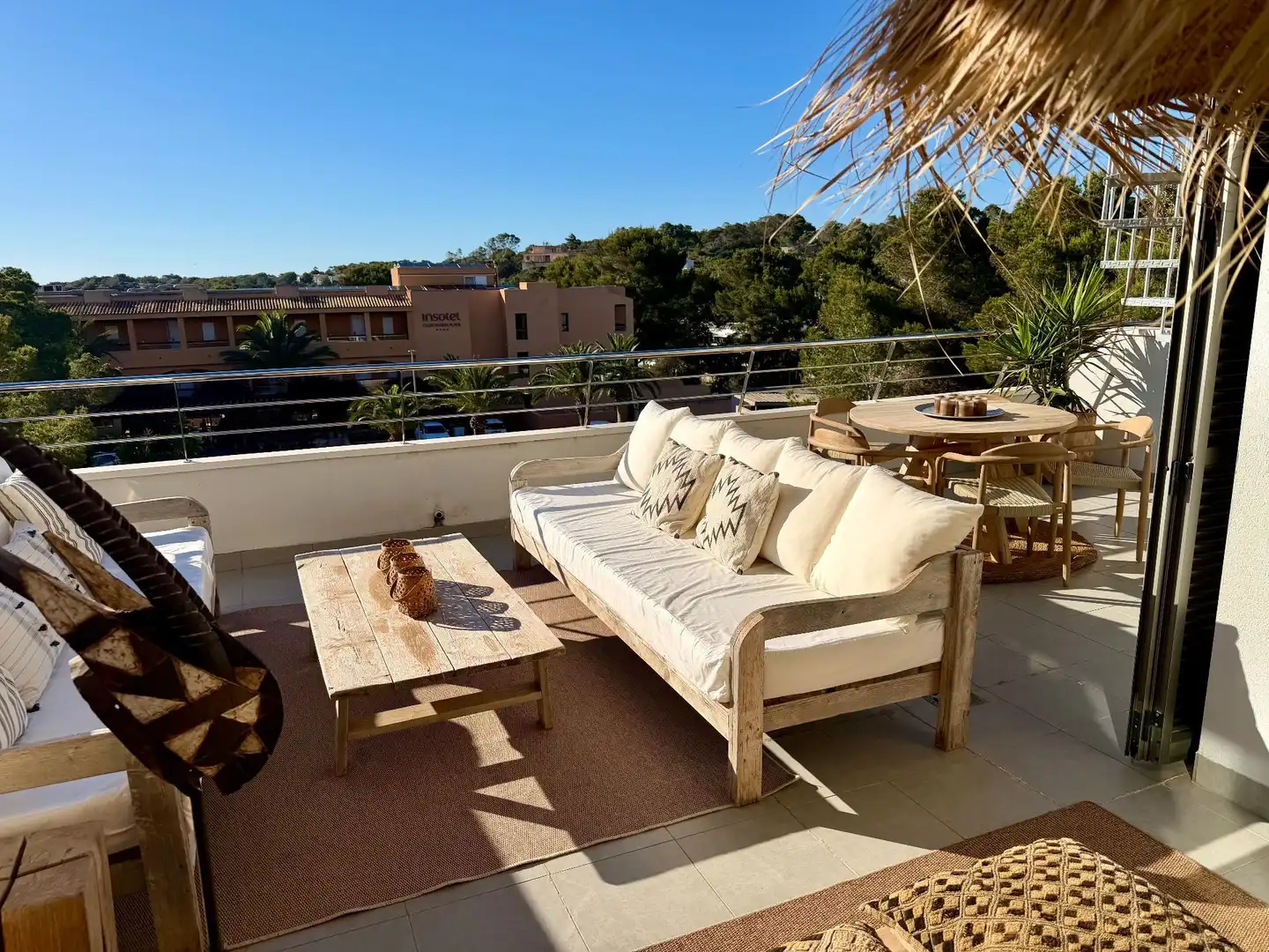Terrassa de Apartament en venda en Sant Josep de sa Talaia amb Aire condicionat, Calefacció i Terrassa
